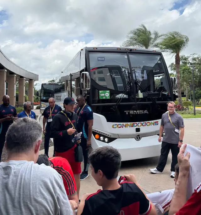 Charter Bus Orlando Sports Team