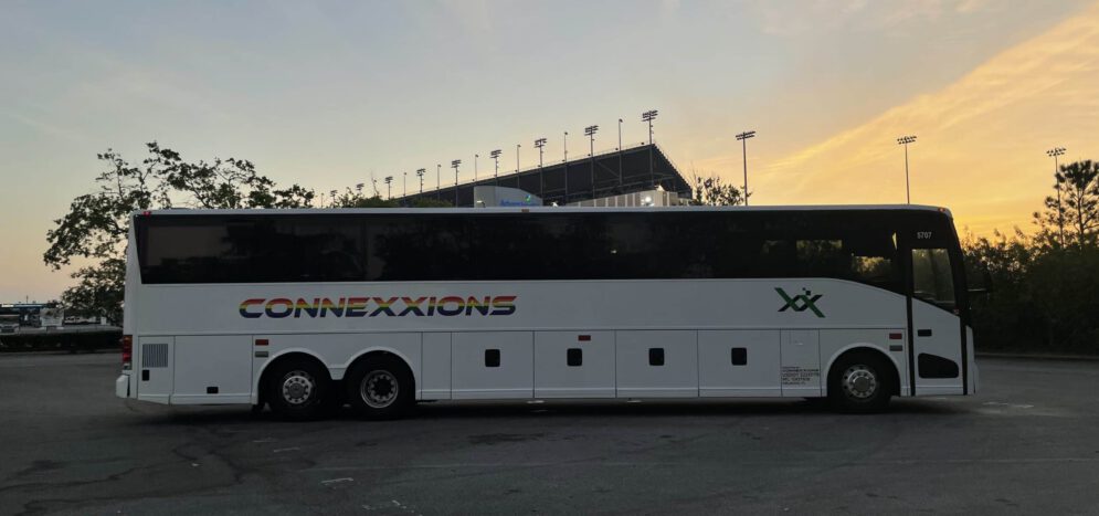 luxury tour bus rental